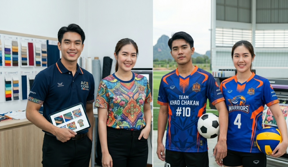 เสื้อพิมพ์ลายมีนบุรี