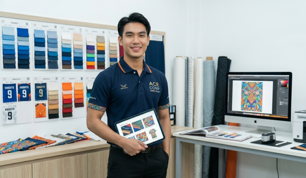 เสื้อพิมพ์ลายลาดกระบัง