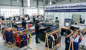 เสื้อพิมพ์ลายบางกอกใหญ่